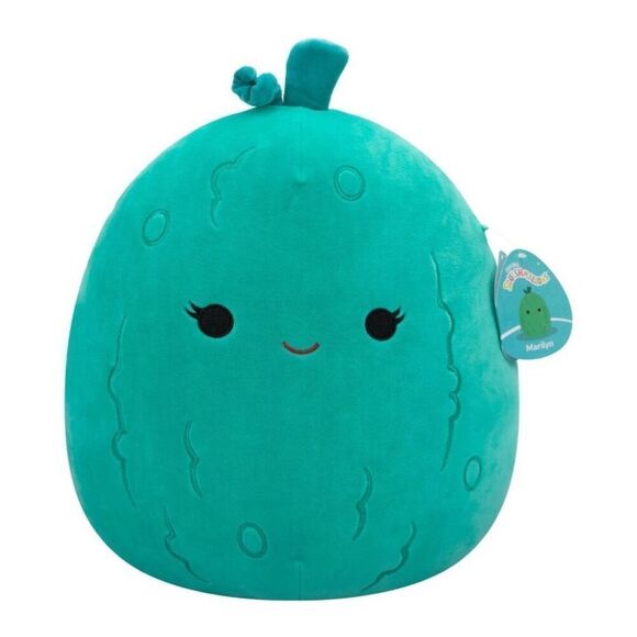 Squishmallow Emerald Green Pickle 14” NWT - Picture 1 of 7